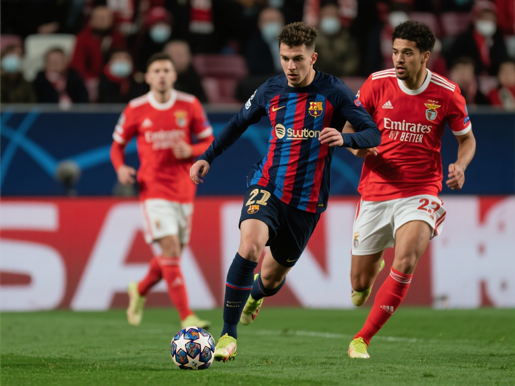 巴萨4-1本菲卡!拉菲尼亚闪耀亚马尔传射助球队连续晋级欧冠8强 比赛前,巴萨与本菲卡两队状态形成鲜明对比